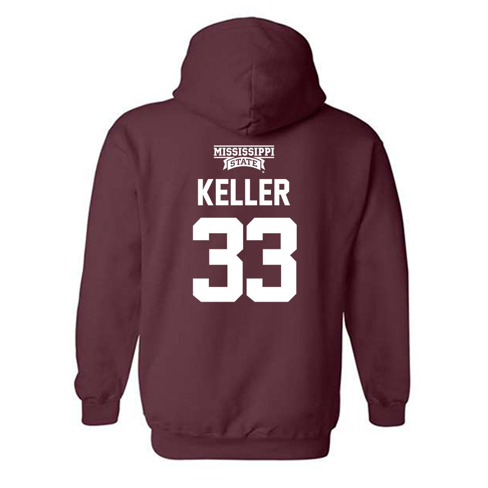 Mississippi State - NCAA Softball : Kinley Keller - Classic Shersey Hooded Sweatshirt-1