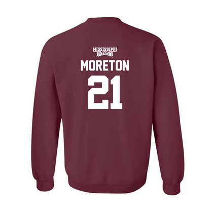 Mississippi State - NCAA Softball : Brinkley Moreton - Classic Shersey Crewneck Sweatshirt-1