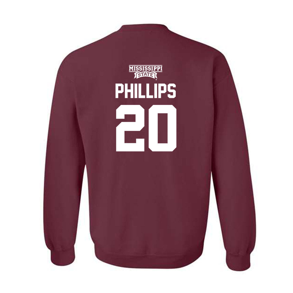 Mississippi State - NCAA Softball : Sara Phillips - Classic Shersey Crewneck Sweatshirt-1