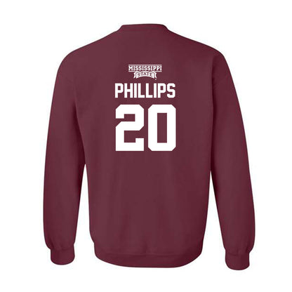 Mississippi State - NCAA Softball : Sara Phillips - Classic Shersey Crewneck Sweatshirt-1