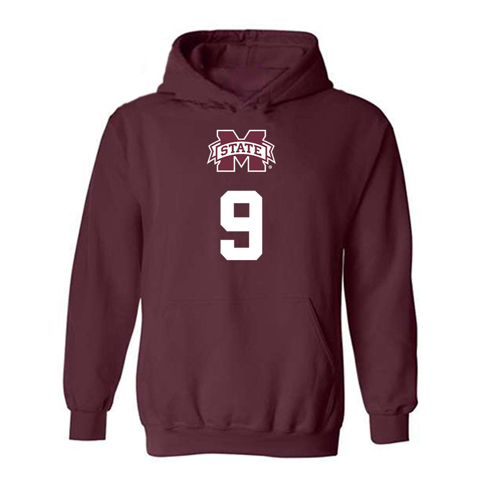 Mississippi State - NCAA Softball : Kiarra Sells - Classic Shersey Hooded Sweatshirt-0