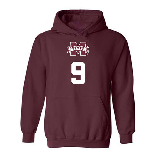 Mississippi State - NCAA Softball : Kiarra Sells - Classic Shersey Hooded Sweatshirt-0