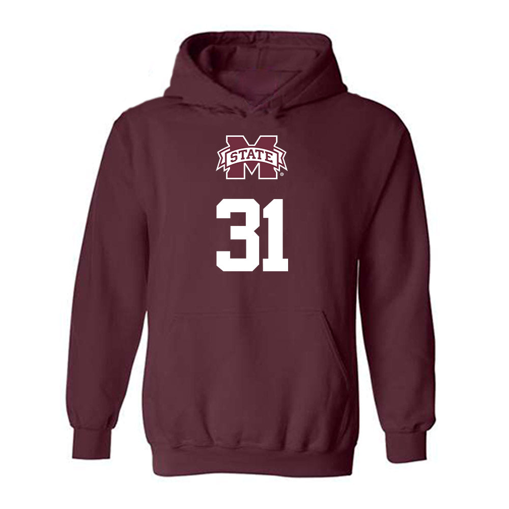 Mississippi State - NCAA Softball : Sydney Carroll - Classic Shersey Hooded Sweatshirt-0