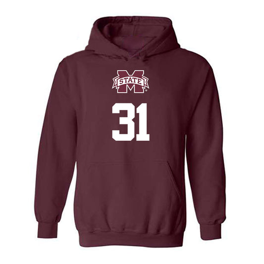 Mississippi State - NCAA Softball : Sydney Carroll - Classic Shersey Hooded Sweatshirt-0