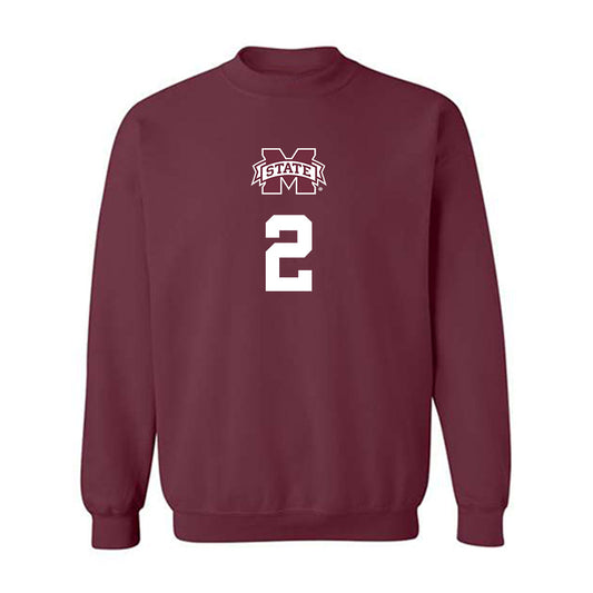 Mississippi State - NCAA Softball : Abby Grace Richardson - Classic Shersey Crewneck Sweatshirt-0