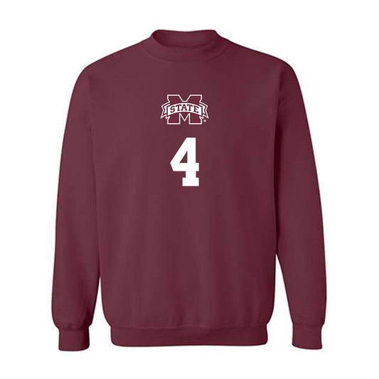 Mississippi State - NCAA Softball : Alyssa Faircloth - Classic Shersey Crewneck Sweatshirt-0