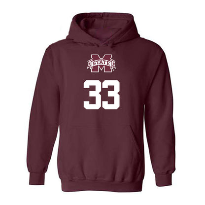 Mississippi State - NCAA Softball : Kinley Keller - Classic Shersey Hooded Sweatshirt-0