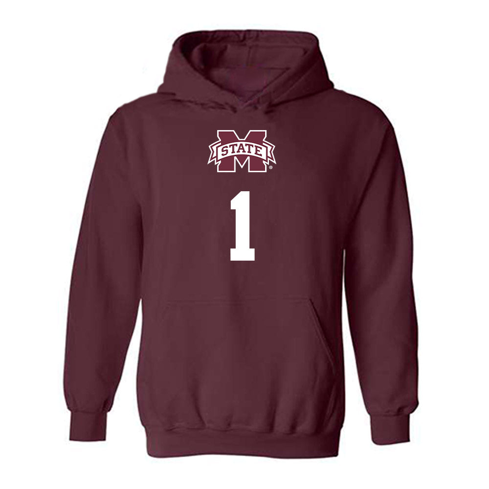 Mississippi State - NCAA Softball : Gretta Grassel - Classic Shersey Hooded Sweatshirt-0