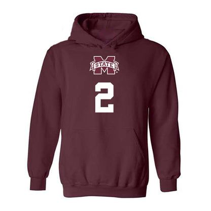 Mississippi State - NCAA Softball : Abby Grace Richardson - Classic Shersey Hooded Sweatshirt-0