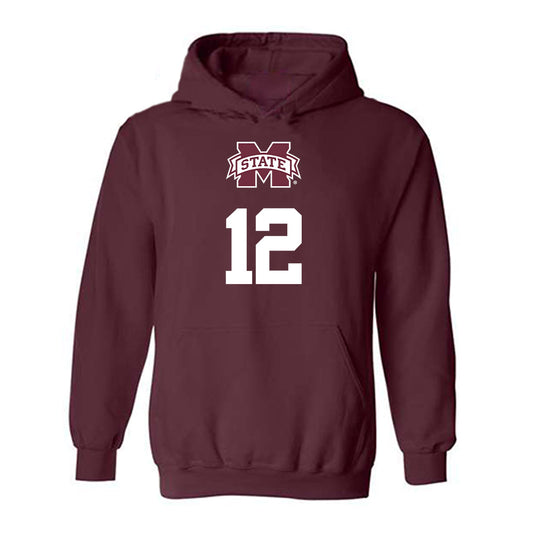 Mississippi State - NCAA Softball : Paige Ernstes - Classic Shersey Hooded Sweatshirt-0