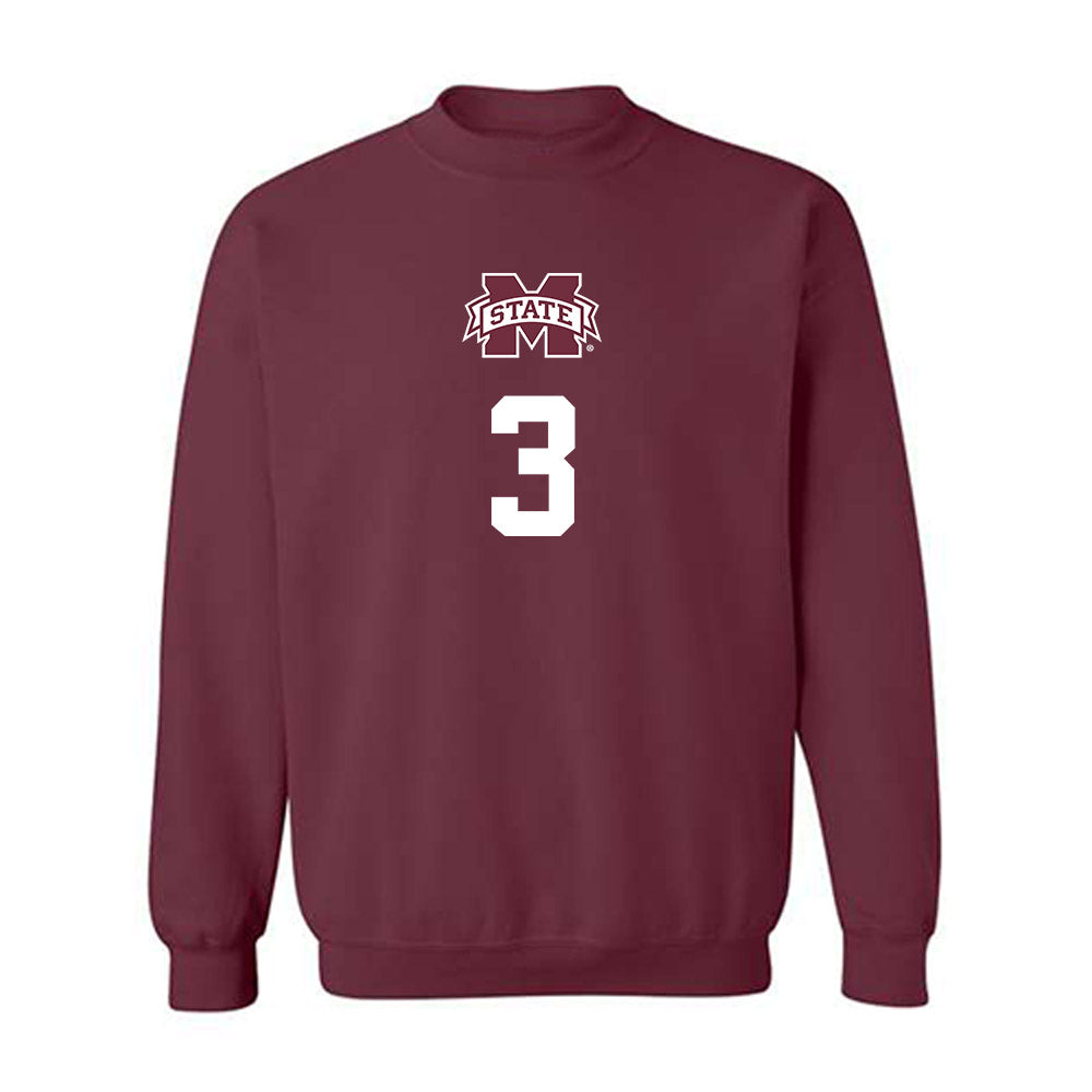 Mississippi State - NCAA Softball : Peja Goold - Classic Shersey Crewneck Sweatshirt-0