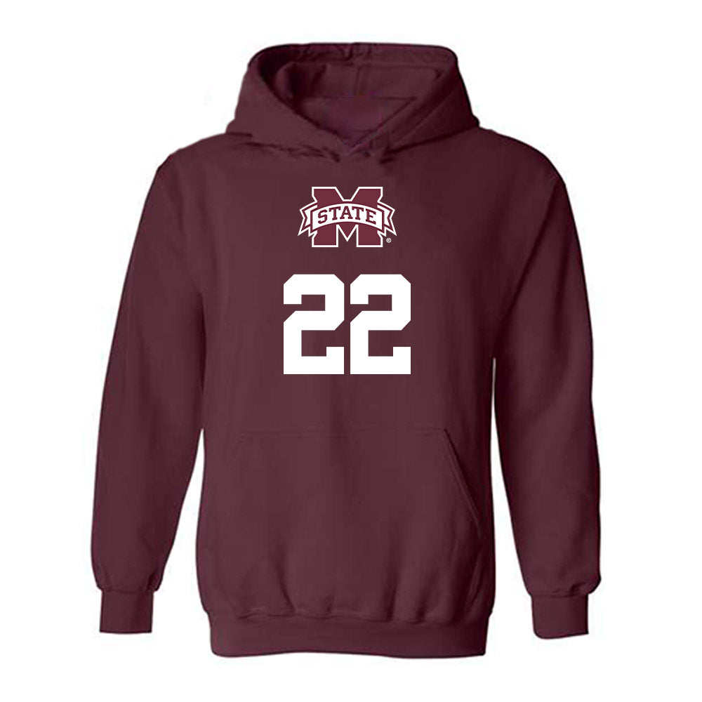 Mississippi State - NCAA Softball : Tatum Silva - Classic Shersey Hooded Sweatshirt-0