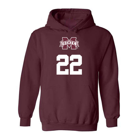 Mississippi State - NCAA Softball : Tatum Silva - Classic Shersey Hooded Sweatshirt-0