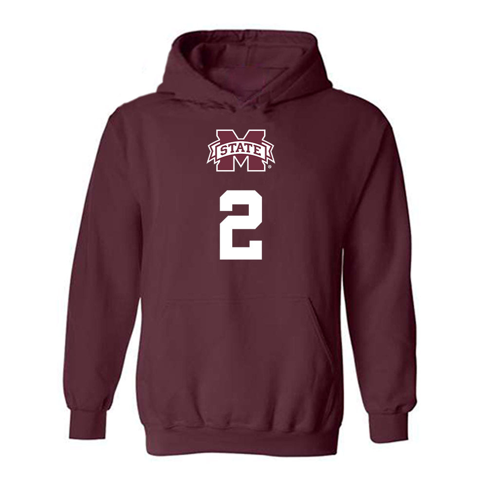 Mississippi State - NCAA Softball : Abby Grace Richardson - Classic Shersey Hooded Sweatshirt-0