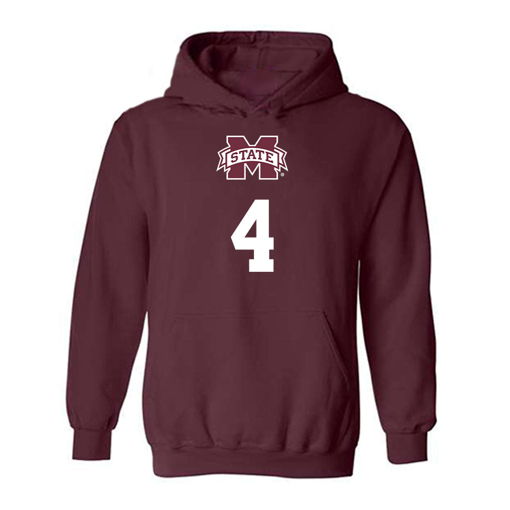 Mississippi State - NCAA Softball : Alyssa Faircloth - Classic Shersey Hooded Sweatshirt-0