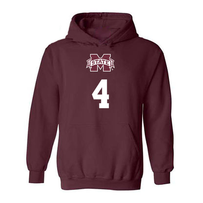 Mississippi State - NCAA Softball : Alyssa Faircloth - Classic Shersey Hooded Sweatshirt-0