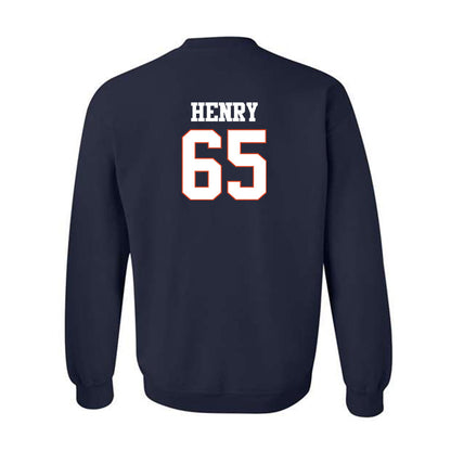 UTSA - NCAA Football : Jarrett Henry - Classic Shersey Crewneck Sweatshirt-1
