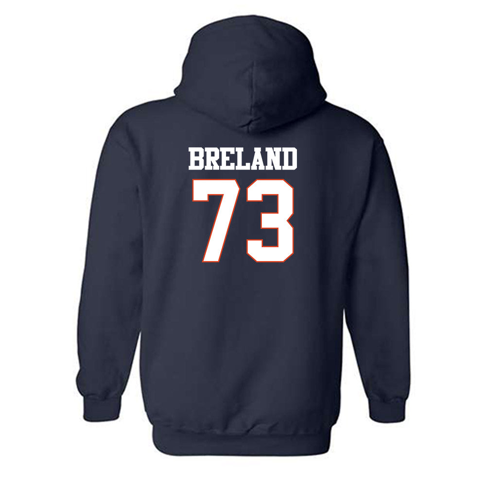 UTSA - NCAA Football : Amarion Breland - Classic Shersey Hooded Sweatshirt-1