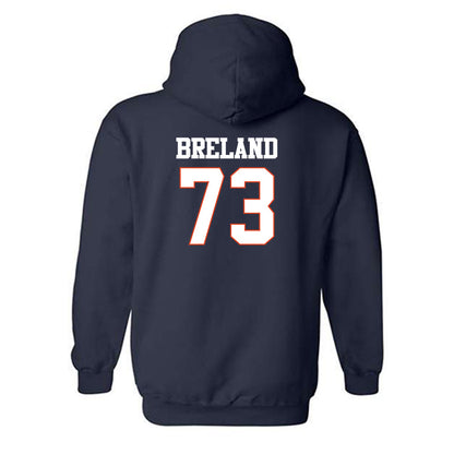 UTSA - NCAA Football : Amarion Breland - Classic Shersey Hooded Sweatshirt-1