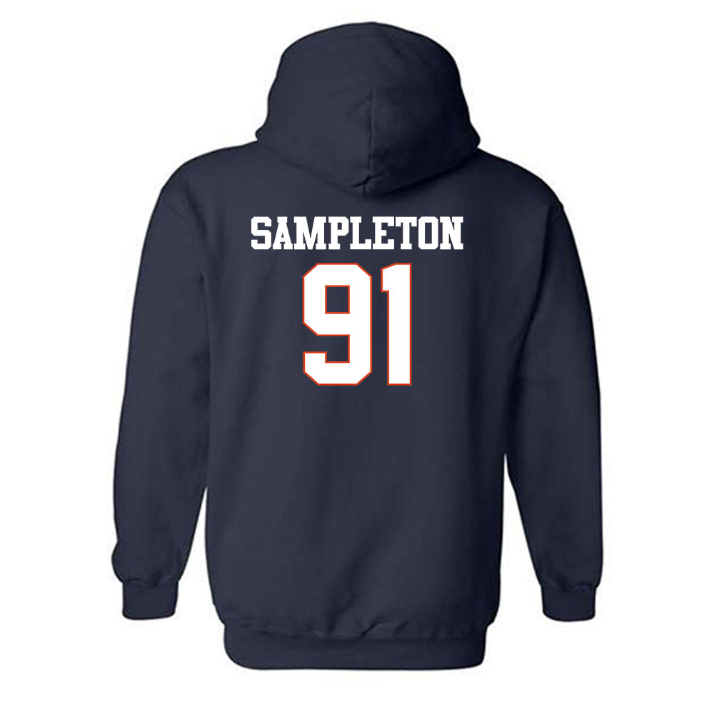 UTSA - NCAA Football : Jusiah Sampleton - Classic Shersey Hooded Sweatshirt-1