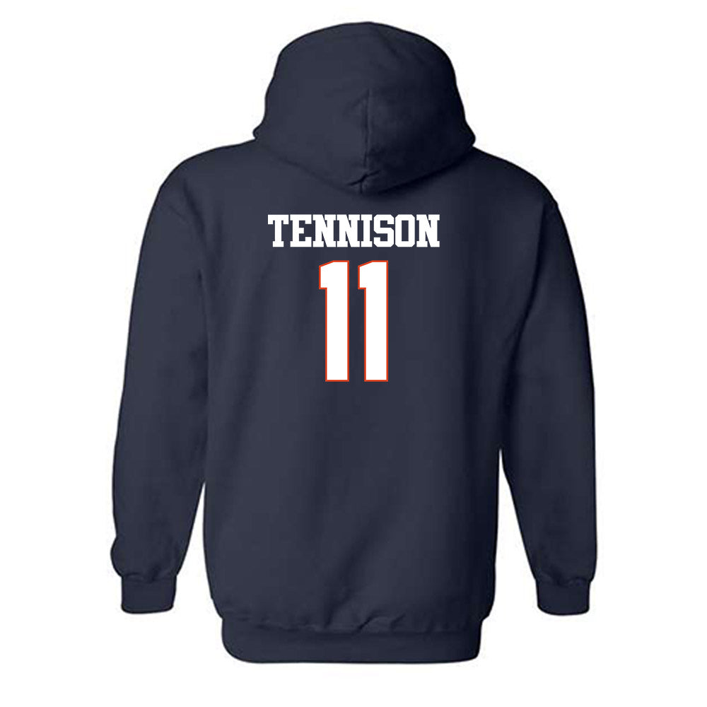 UTSA - NCAA Football : Brandon Tennison - Classic Shersey Hooded Sweatshirt-1