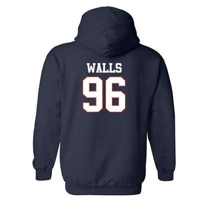 UTSA - NCAA Football : Corey Walls - Classic Shersey Hooded Sweatshirt-1