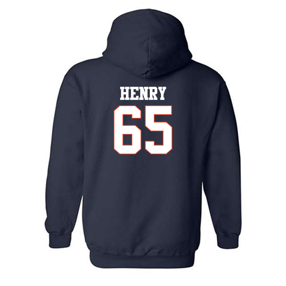 UTSA - NCAA Football : Jarrett Henry - Classic Shersey Hooded Sweatshirt-1