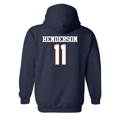 UTSA - NCAA Football : Will Henderson - Classic Shersey Hooded Sweatshirt-1
