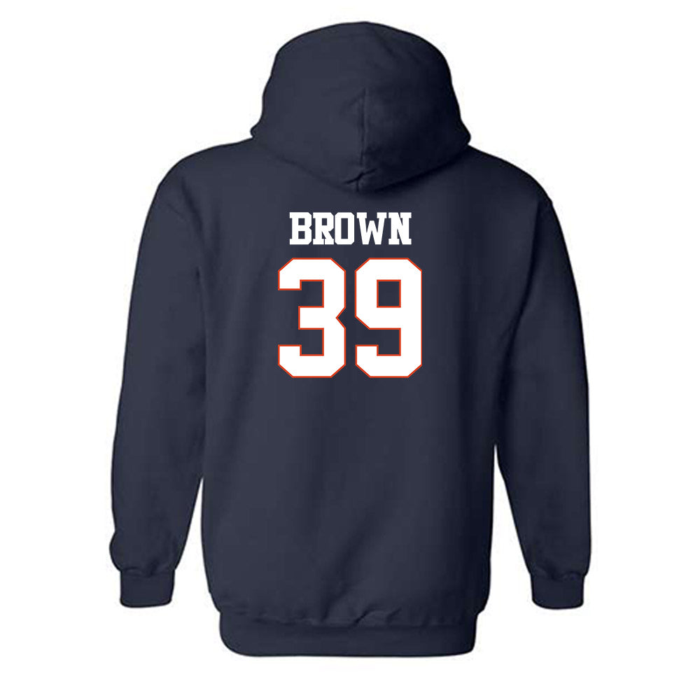 UTSA - NCAA Football : Lawrence Brown - Classic Shersey Hooded Sweatshirt-1