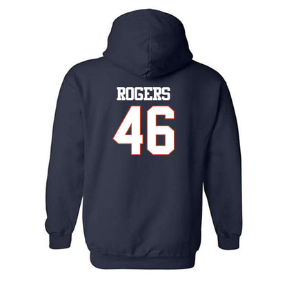 UTSA - NCAA Football : Lane Rogers - Classic Shersey Hooded Sweatshirt-1