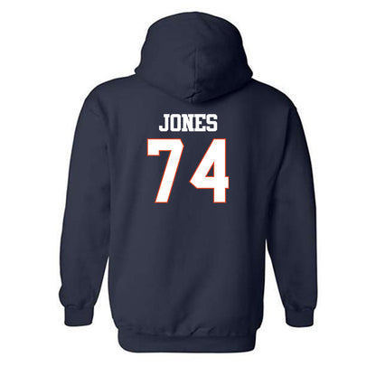 UTSA - NCAA Football : Darrell Jones - Classic Shersey Hooded Sweatshirt-1