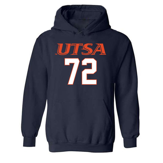 UTSA - NCAA Football : Ibrahim Kebe - Classic Shersey Hooded Sweatshirt-0
