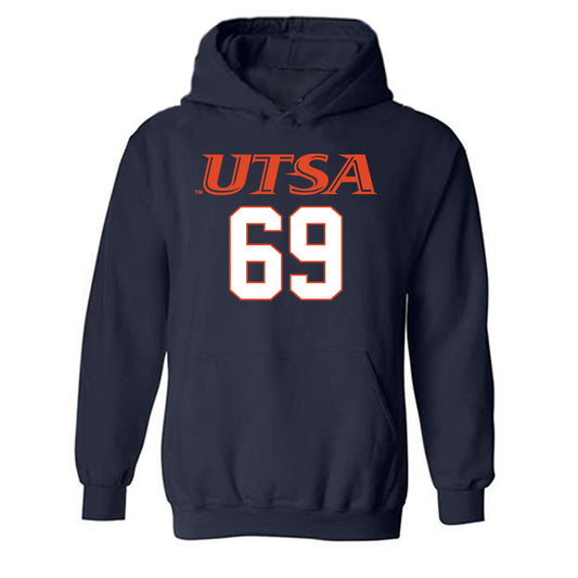 UTSA - NCAA Football : Eucebio Ramos - Classic Shersey Hooded Sweatshirt-0