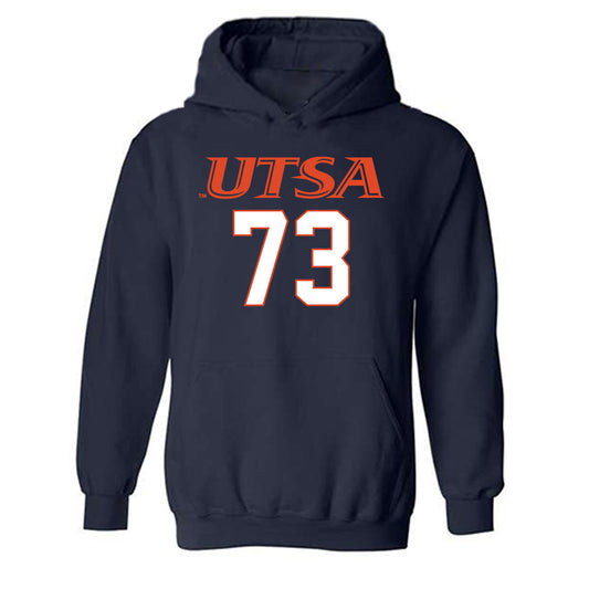 UTSA - NCAA Football : Amarion Breland - Classic Shersey Hooded Sweatshirt-0