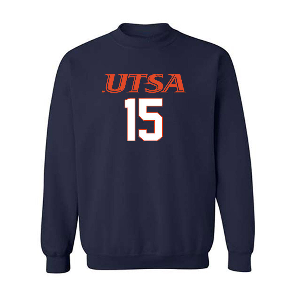 UTSA - NCAA Football : DJ Allen - Classic Shersey Crewneck Sweatshirt-0
