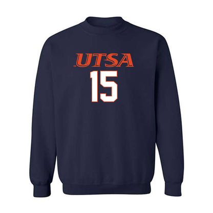 UTSA - NCAA Football : DJ Allen - Classic Shersey Crewneck Sweatshirt-0