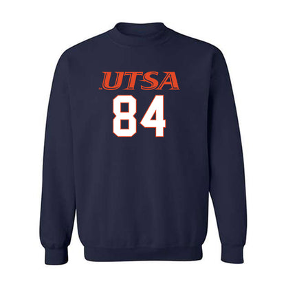 UTSA - NCAA Football : AJ Wilson Jr - Classic Shersey Crewneck Sweatshirt-0