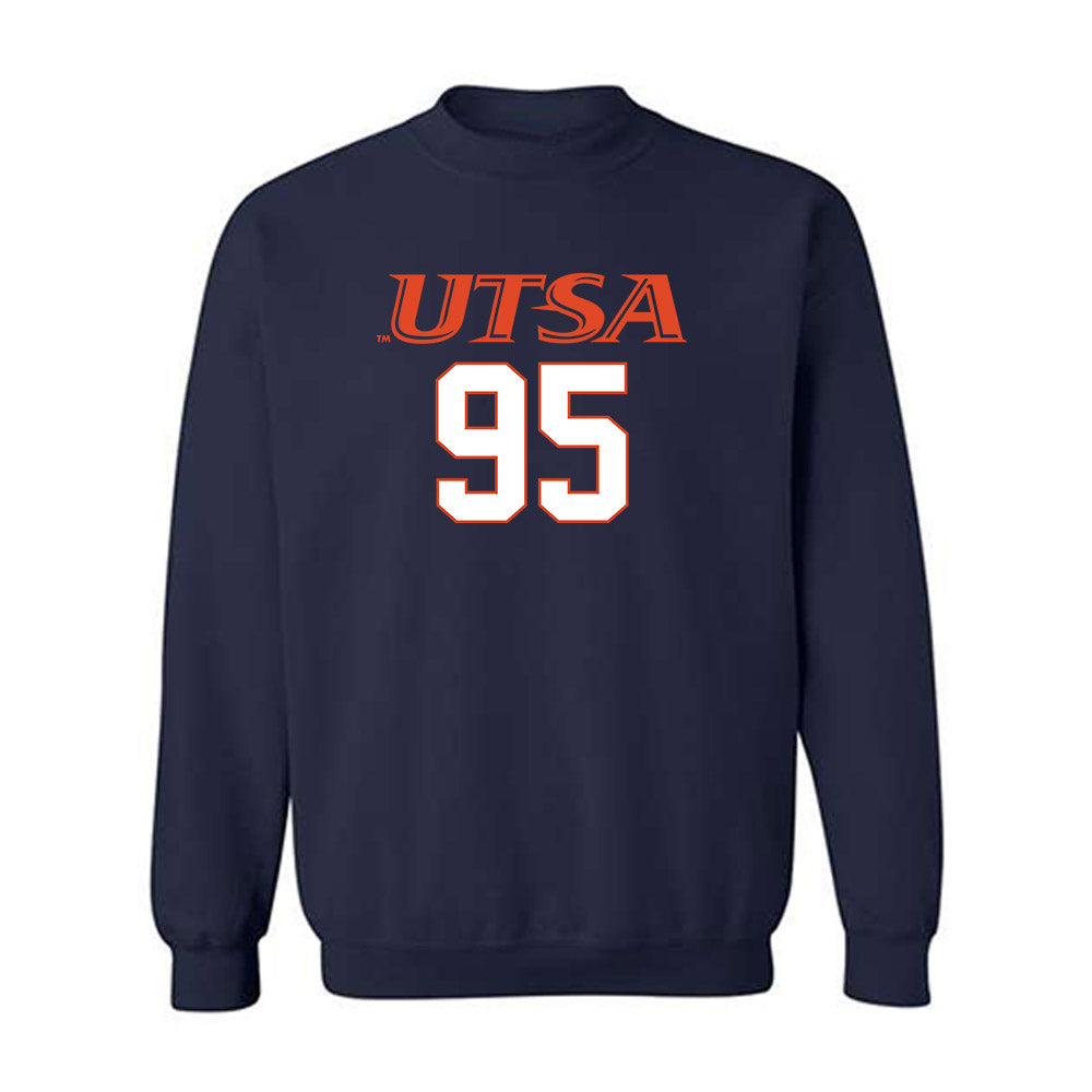 UTSA - NCAA Football : Drenon Fite III - Classic Shersey Crewneck Sweatshirt-0
