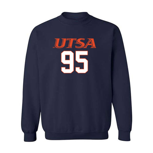 UTSA - NCAA Football : Drenon Fite III - Classic Shersey Crewneck Sweatshirt-0