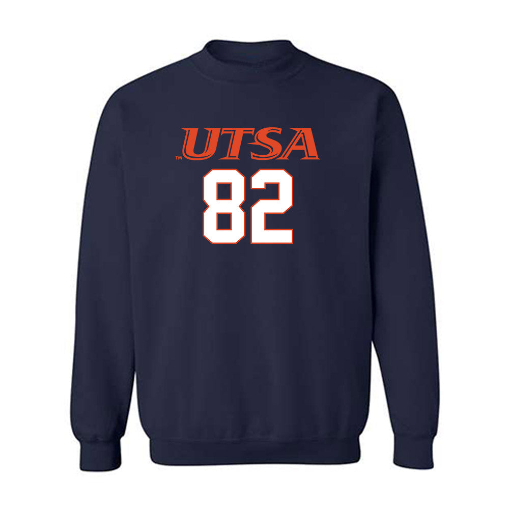 UTSA - NCAA Football : Prince Hall - Classic Shersey Crewneck Sweatshirt-0