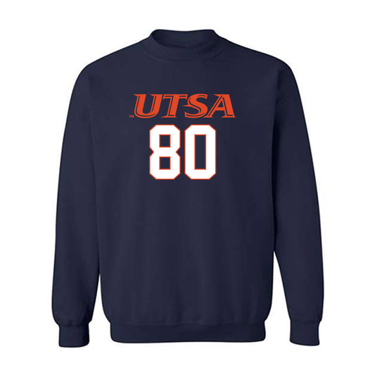 UTSA - NCAA Football : Wyatt Smiley - Classic Shersey Crewneck Sweatshirt-0