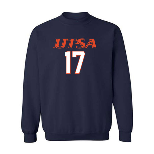 UTSA - NCAA Football : James Madison II - Classic Shersey Crewneck Sweatshirt-0