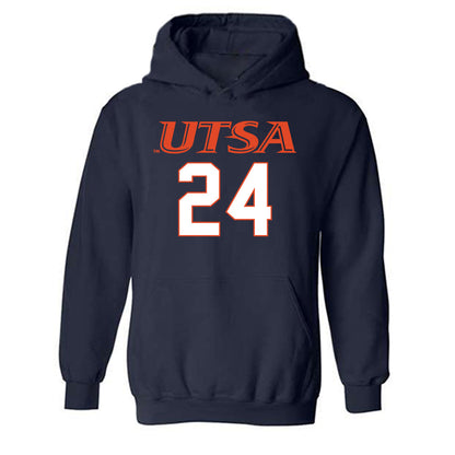 UTSA - NCAA Football : RJ Lester - Classic Shersey Hooded Sweatshirt-0