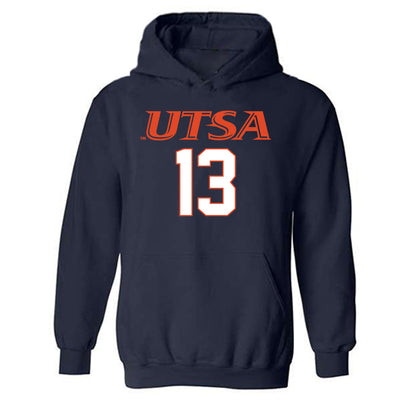 UTSA - NCAA Football : Jamel Hardy - Classic Shersey Hooded Sweatshirt-0