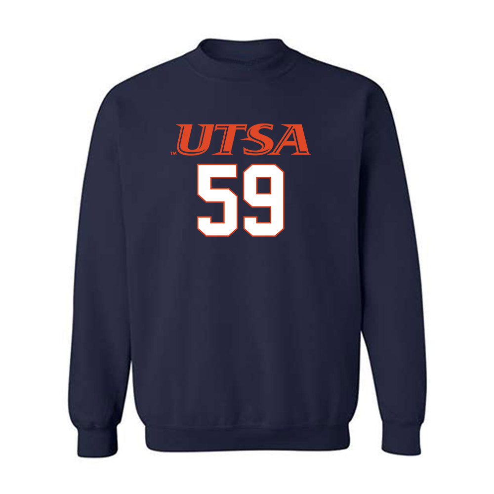 UTSA - NCAA Football : Joseph Ugwu Jr. - Classic Shersey Crewneck Sweatshirt-0