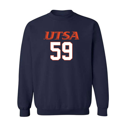 UTSA - NCAA Football : Joseph Ugwu Jr. - Classic Shersey Crewneck Sweatshirt-0
