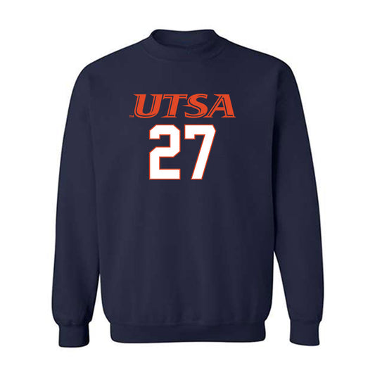 UTSA - NCAA Football : Jakevian Rodgers - Classic Shersey Crewneck Sweatshirt-0
