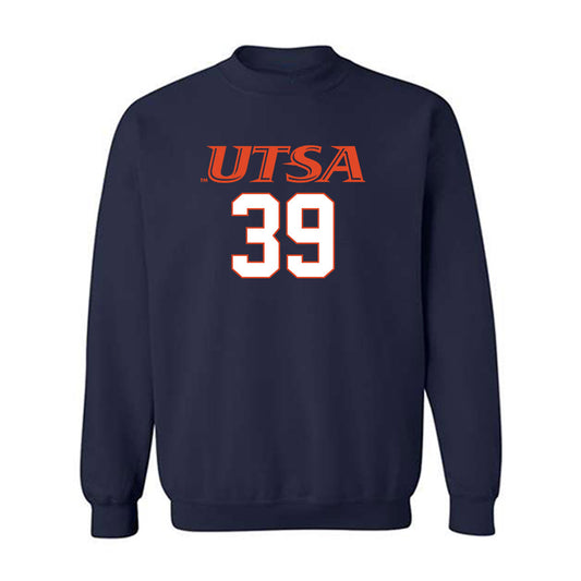 UTSA - NCAA Football : Lawrence Brown - Classic Shersey Crewneck Sweatshirt-0