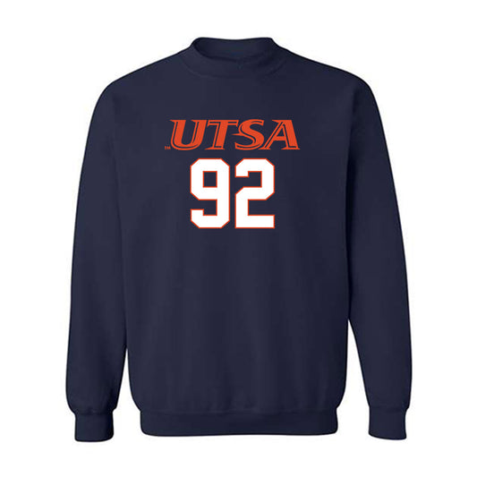 UTSA - NCAA Football : Jaylan Jones - Classic Shersey Crewneck Sweatshirt-0