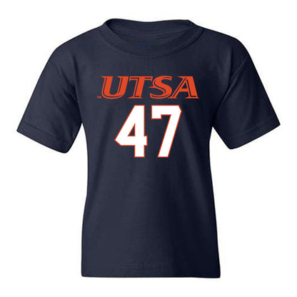 UTSA - NCAA Football : Tim Huff Jr. - Classic Shersey Youth T-Shirt-0
